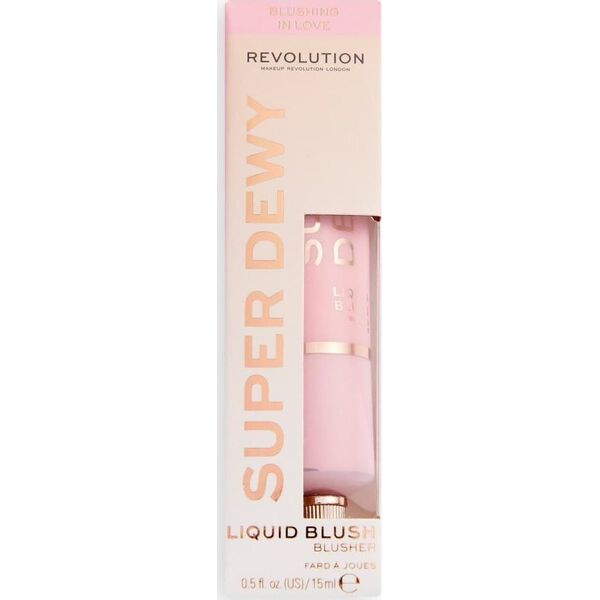 MAKE UP REVOLUTION Makeup Revolution Super Dewy Róż w płynie - Blushing in Love 15ml
