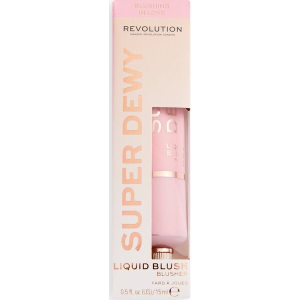 MAKE UP REVOLUTION Makeup Revolution Super Dewy Róż w płynie - Blushing in Love 15ml