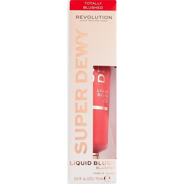 MAKE UP REVOLUTION REVOLUTION Super Dewy Róż w płynie Totally Blushed 15ml