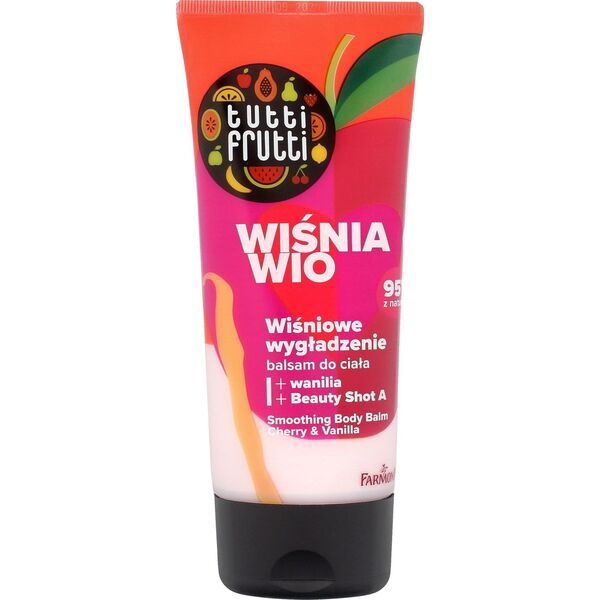 Farmona Farmona Tutti Frutti Balsam do ciała wygładzająy "Wiśnia Wio" - Wiśnia & Wanilia 200ml