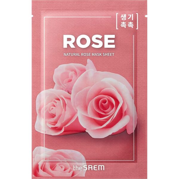 theSaem The SAEM Natural Mask Sheet Maska na tkaninie - Rose 21ml