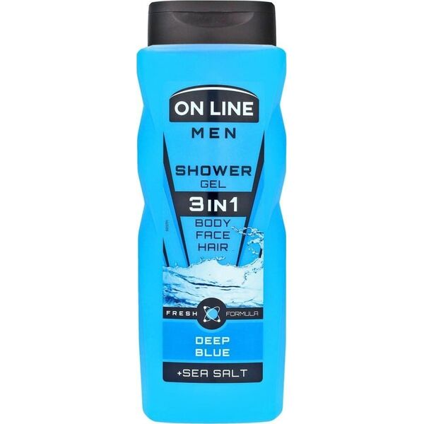Forte Sweeden On Line Men Żel pod prysznic 3in1 Deep Blue dla mężczyzn 410ml
