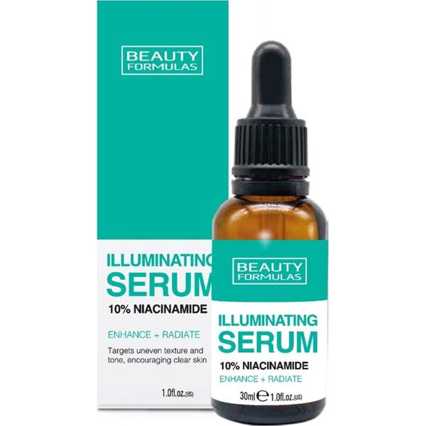 Beauty Formulas BEAUTY F TWARZ Serum 10%Niacinamid rozświet. 30ml