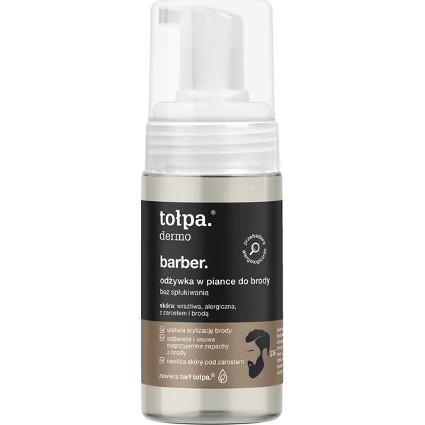 Tołpa TOŁPA Dermo Barber Odżywka w piance do brody i włosów 100 ml