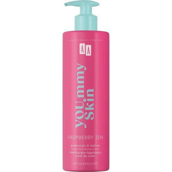 Simply Zen AA YOU.mmy Skin Raspberry Zen Nawilżająco-Łagodzący Krem do ciała 400ml