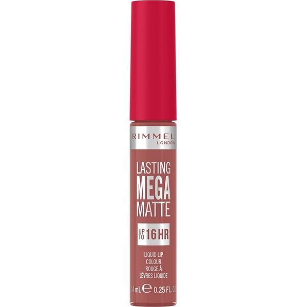 Rimmel  Rimmel Lasting Mega Matte długotrwała matowa pomadka w płynie do ust 110Blush 7.4ml