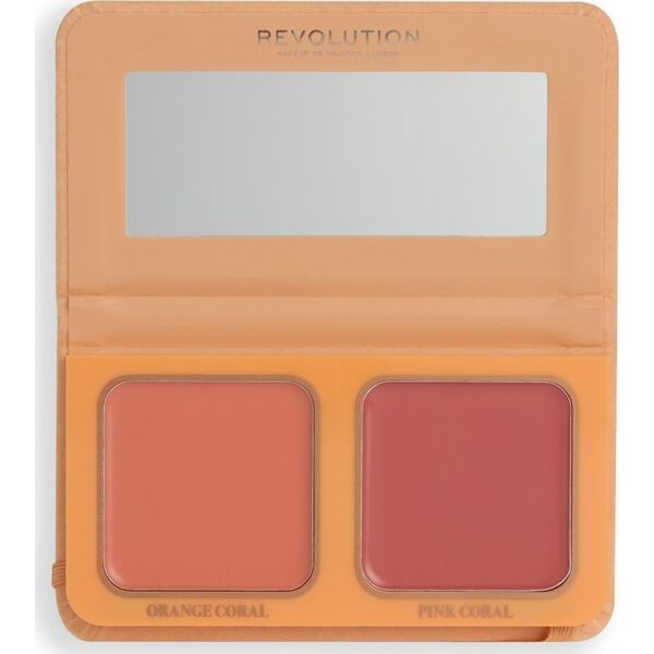 MAKE UP REVOLUTION REVOLUTION X Maffashion róż w kremie Duo