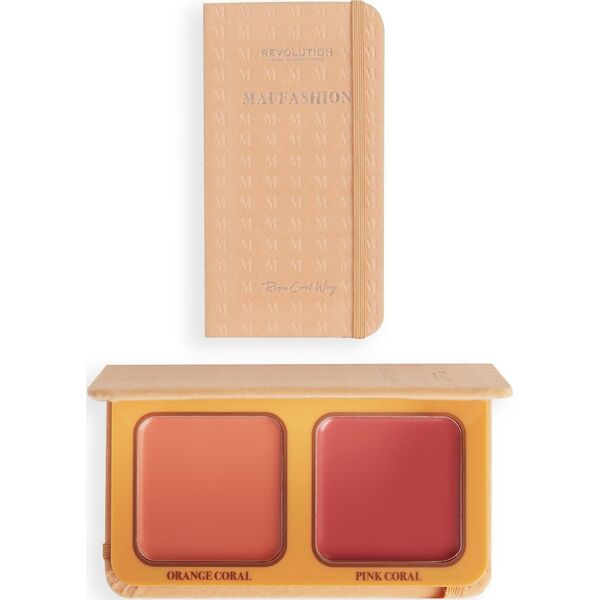 MAKE UP REVOLUTION REVOLUTION X Maffashion róż w kremie Duo