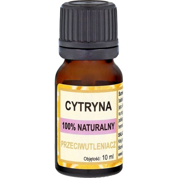 Biomika 100% Naturalny Olejek cytrynowy 10ml