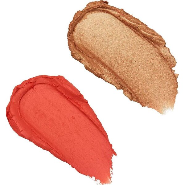 Makeup Revolution Blush & Highlight Stick Róż i Rozświetlacz w sztyfcie 4g Coral Dew (02)