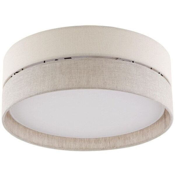 TK Lighting Eco 5775 πλαφονιέρα φωτιστικό οροφής 3x15W E27 λευκό/γκρι