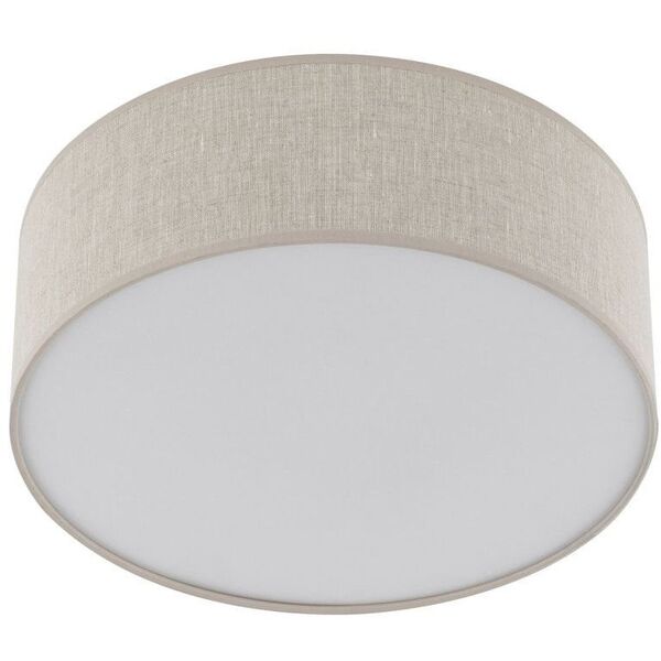 Φωτιστικό οροφής TK Lighting Nicola 10199 4x15W E27 καφέ/λινό