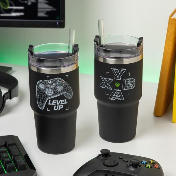Κούπα Gamer PALADONE XBOX με καλαμάκι
