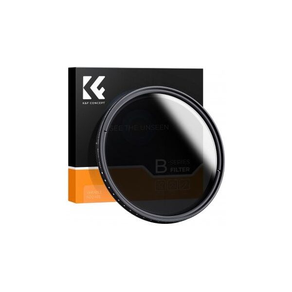 Ρυθμιζόμενο γκρι φίλτρο K&F Concept B-Series Fader ND2-400 - 52 mm