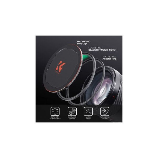 Μαγνητικό φίλτρο διάχυσης K&F Concept Nano-X MRC Black Mist 1/4 - 72 mm