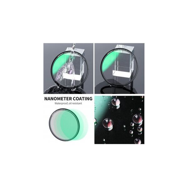 Μαγνητικό φίλτρο διάχυσης K&F Concept Nano-X MRC Black Mist 1/4 - 72 mm