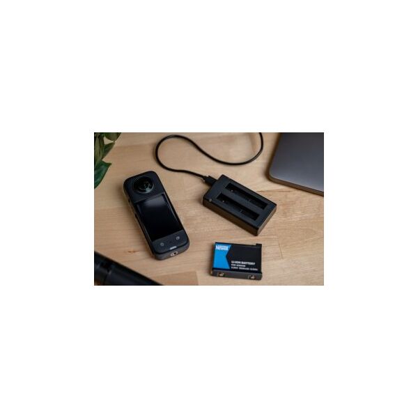 Φορτιστής διπλού καναλιού Newell SDC-USB για μπαταρίες One X3 για Insta360