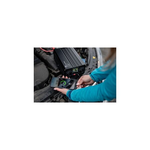 Μετατροπέας τάσης Newell με καθαρό ημίτονο - 12 V / 230 V, 1000 W