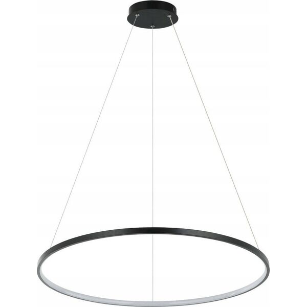Lampa wisząca Light Prestige Light Prestige Ring LP-909/1P M BK CCT lampa wisząca zwis 1x35W LED CCT 3000K 2400 lm czarna