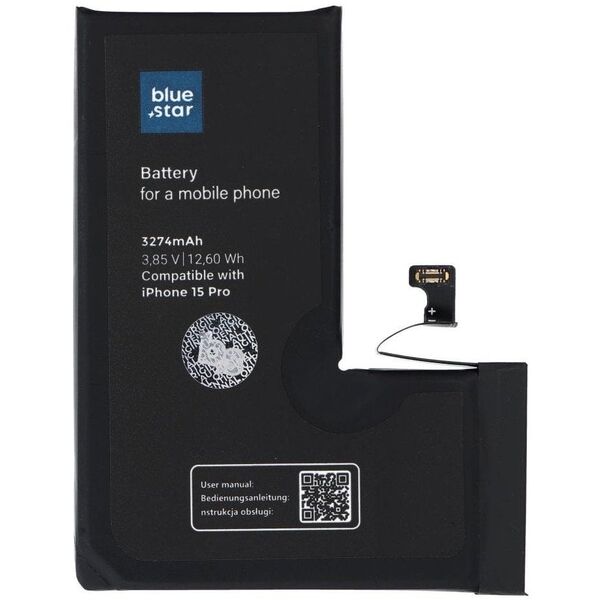 μπαταρία BLUE STAR για IPHONE 15 Pro 3274 mAh