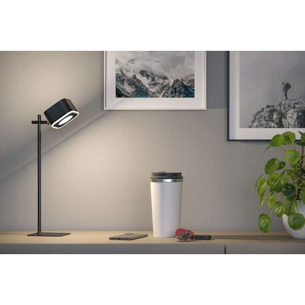 Επιτραπέζιο φωτιστικό VARIA LED 3W DIM USB-C 2700K-6500K μαγνήτης κλιπ 250/60lm 5V μαύρο / μέταλλο