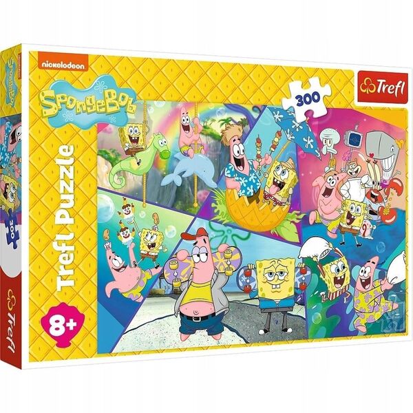 PUZZLE 300 Μπομπ Σφουγγαράκης στο Μπικίνι Μπότομ 23038