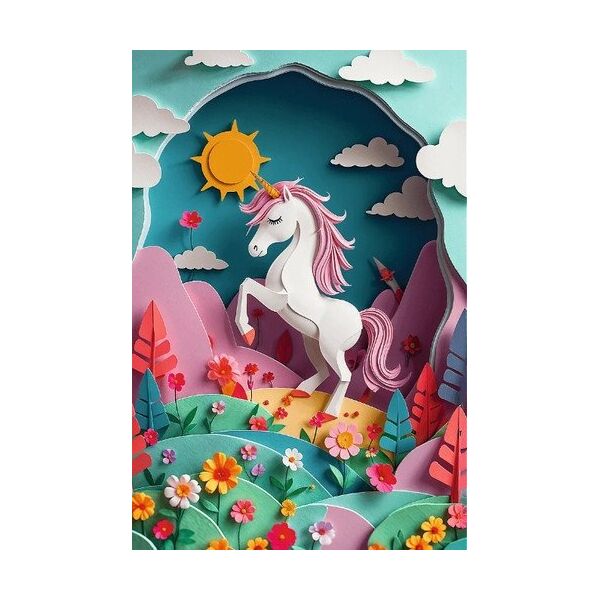 Παζλ 160 40lecie Trefl PaperArt:Μονόκερος 40047