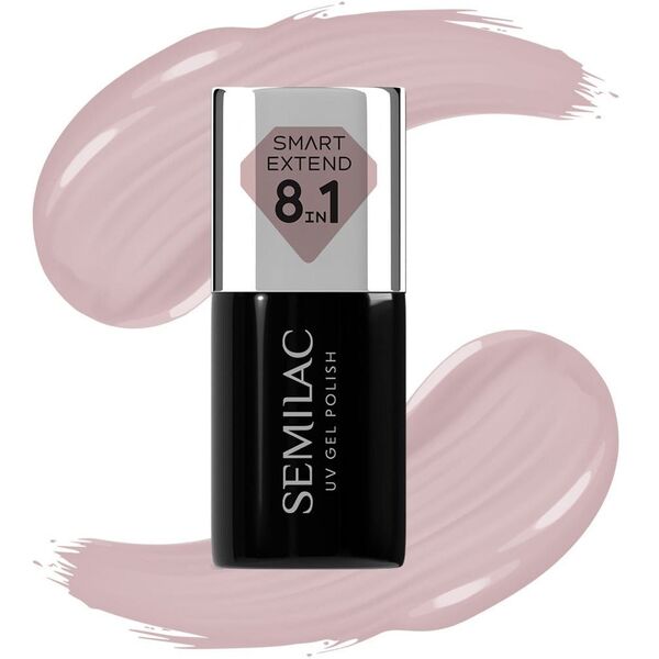 SEMILAC Smart Extend Υβριδικό βερνίκι Delicate Mocca αρ. 815 7 ml