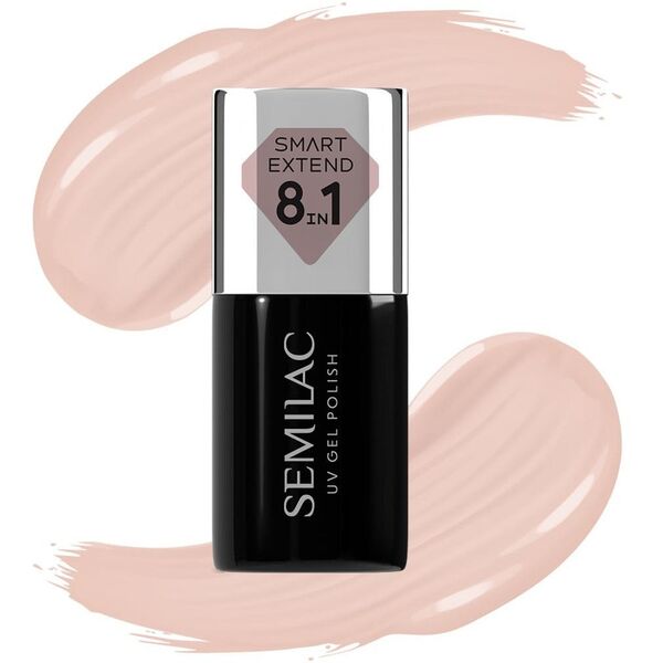 SEMILAC Smart Extend Υβριδικό βερνίκι Pale Nude αρ. 816 7 ml