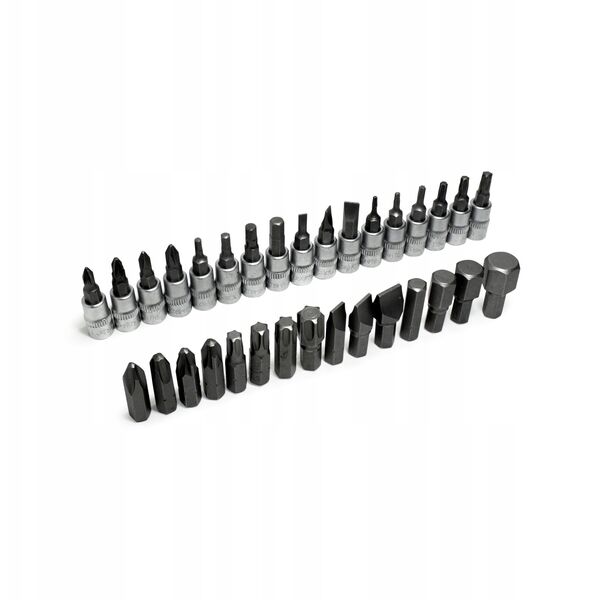 Zestaw kluczy nasadki bity 1/2" 1/4" 82 el.
