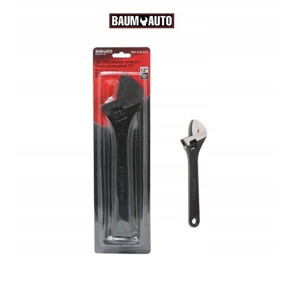 Klucz nastawny 12" 300mm w blisterze