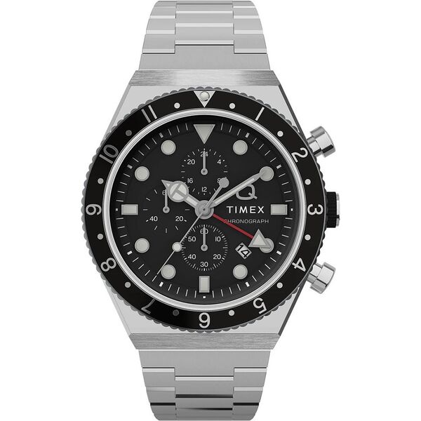 Zegarek Timex Zegarek męski Timex TW2V69800 srebrny