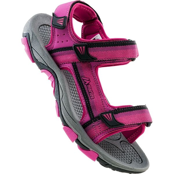 Martes Sandały damskie Makanos Dark fuchsia/Fuchsia/Black r. 38