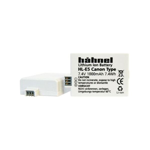 Akumulator Hahnel HL-E5 Canon, 7.4 V, 1000mAh, zamiennik