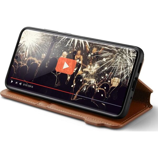 Spigen SPIGEN CIEL WALLET BRICK GALAXY S20 ULTRA SADDLE BROWN