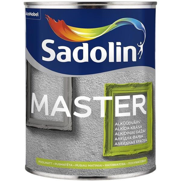 Sadolin ALKYD ENAMEL PAINT MASTER 30 BW 1L