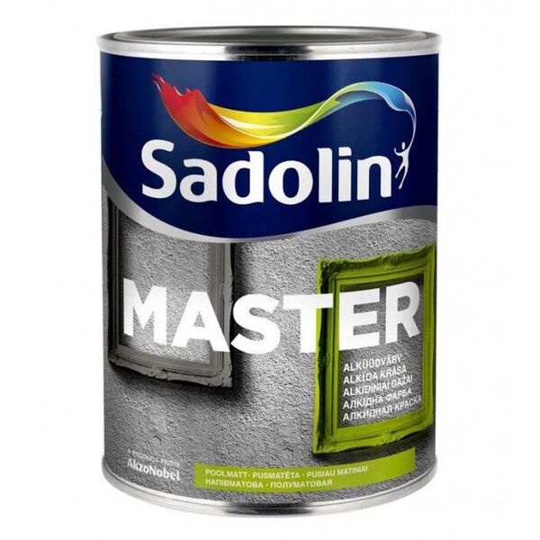 Sadolin ALKYD ENAMEL PAINT MASTER 30 BW 1L