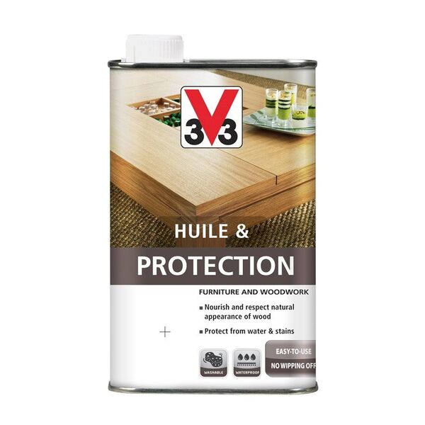 V33 FURNITURE OILCOLOURLESS 0.5 L