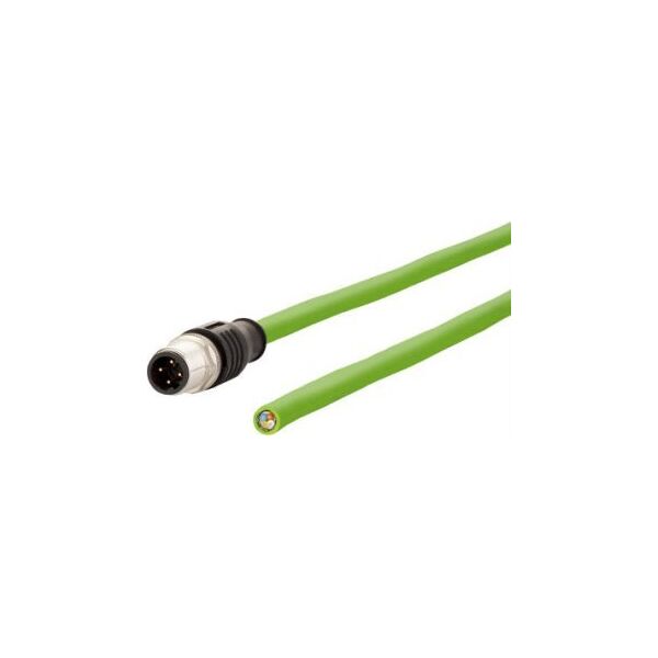 Metz Kabel połączeniowy METZ CONNECT wtyk M12 4-biegunowy kodowany D, 10 m