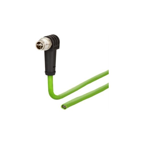 Metz Kabel połączeniowy METZ CONNECT M12-Męski 8-biegunowy z kodem X, kątowy, 10 m