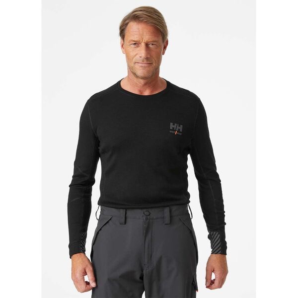 Helly Hansen Υποκάμισο HELLY HANSEN Lifa Merino Crewneck, μαύρο 3XL