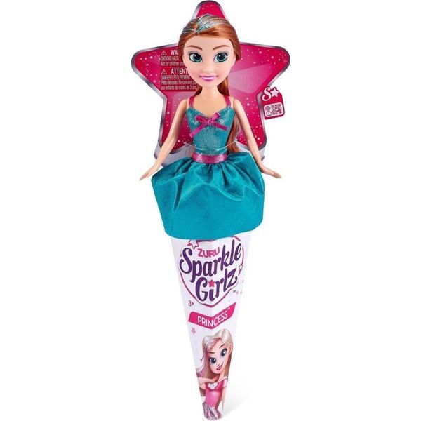 Triton Lalka Księżniczka w rożku 10.5 cala display 12 sztuk ZURU Sparkle Girlz