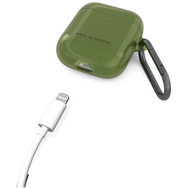Słuchawki - Ideal of Sweden Etui na słuchawki AirPods Gen 1/2 Khaki