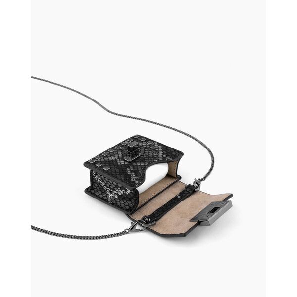 Słuchawki - Ideal of Sweden etui na słuchawki Zoe Mini AirPods Beatstuds Silvery Snake uniwersalne