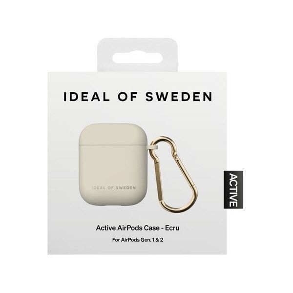 Słuchawki - Ideal of Sweden Etui na słuchawki Active AirPods Ecru