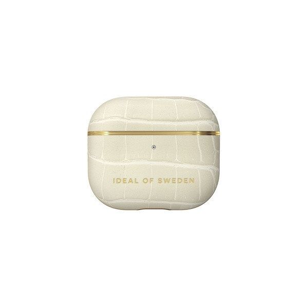 Słuchawki - Ideal of Sweden Etui na słuchawki Atelier Airpods Case Gen 3 Cream Beige