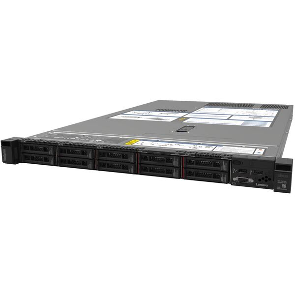 Lenovo ThinkSystem 1U SR630 7X02 Xeon Silver 4208 8C 2,1GHz 85W 1x 32GB 2933MHz 8x 2,5Zoll RAID 1x 450W