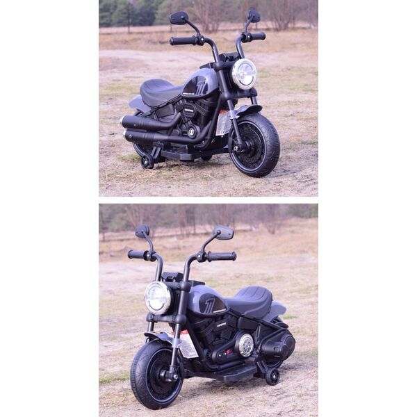 Motor elektryczny dla dziecka Chopper FASTER 20W Szary EDUKAMP
