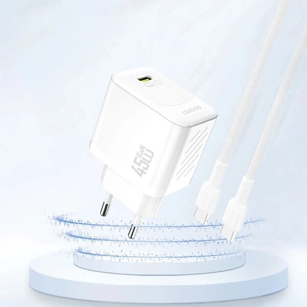 Ładowarka sieciowa Dudao A28 GaN 45W USB-C | Szybka, Kompaktowa, Uniwersalna