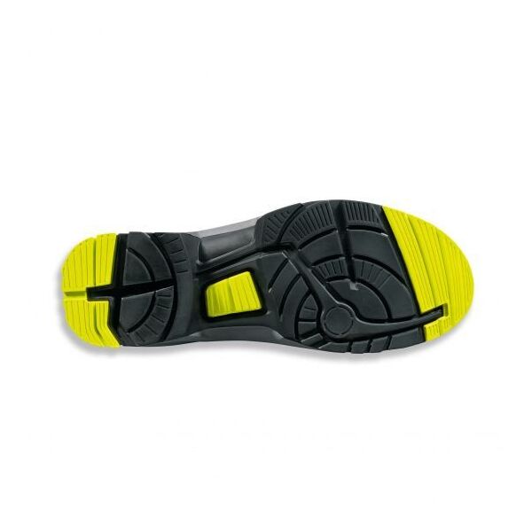 Uvex 85142, Unisex, Adult, Safety shoes, Lime, Black, P, S1, ESD, SRC, Speed laces
